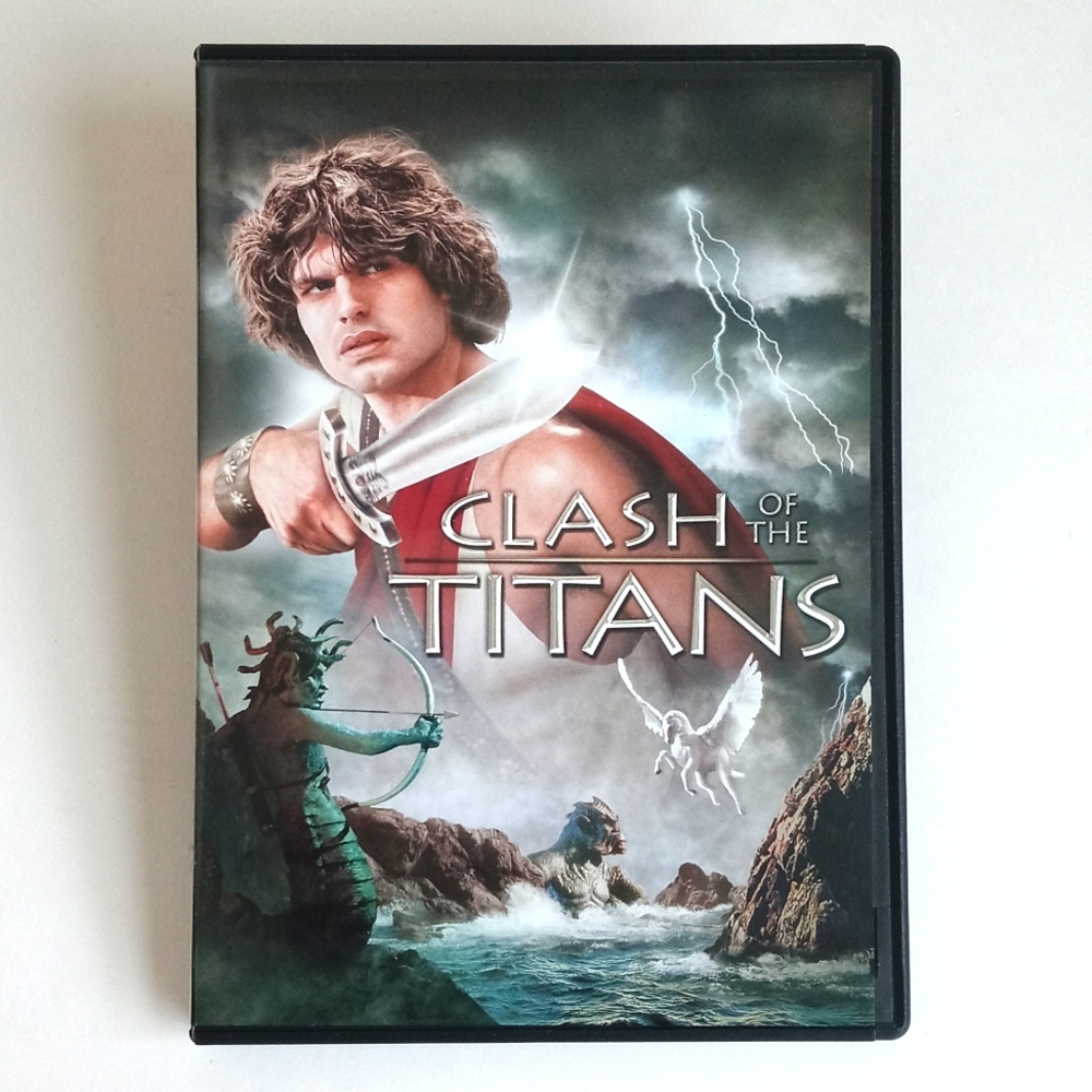 Clash Of The Titans DVD 80's Cult Classic With 2 New Reusable Popcorn Containers - Picture 2 of 10